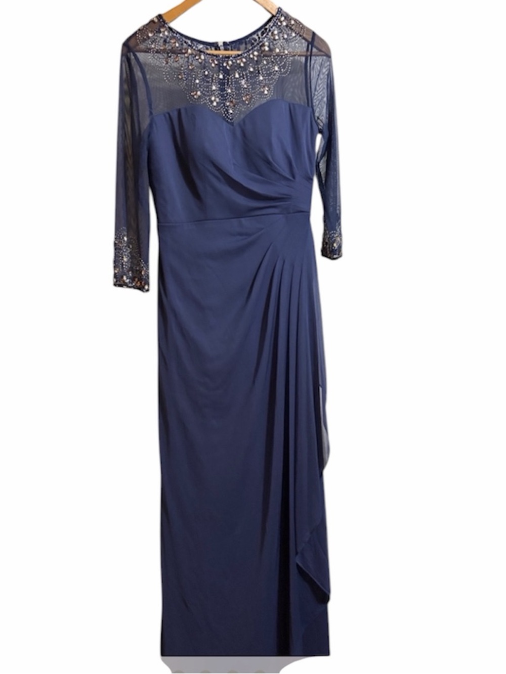 ALEX Evening Gown Ladies Sz 6P Formal Dress in Midnight Blue*